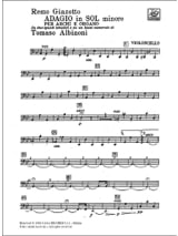 Adagio in sol minore - Matériel - Albinoni Tomaso / Giazotto Remo